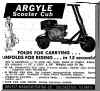 Argyle folding scooter